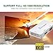 RatSmart 3-in-1 Mini DisplayPort to HDMI DVI VGA Adapter Mini DP Converter Thunderbolt to HDMI Cable [Supports Apple iMac and MacBook, Surface, Chromebook, Projector, PC etc]