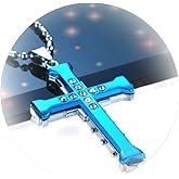 Dcfywl731 Cross Necklace for Men Fathers Day Gifts for Husband First Fathers Day Gifts for New Dad Gold Silver Chain Mens Cross Necklace