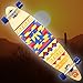 Quest Tribes Pin Kick Tail Longboard Skateboard, 40-Inch