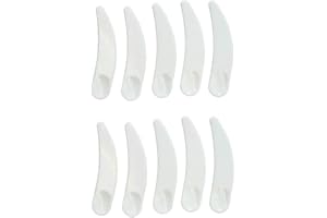 Mask Scraper Mini Reusable Plastic Makeup Spoon Skin Care Mask Mixing Spatula Applicator Tool 10 PcsDurability