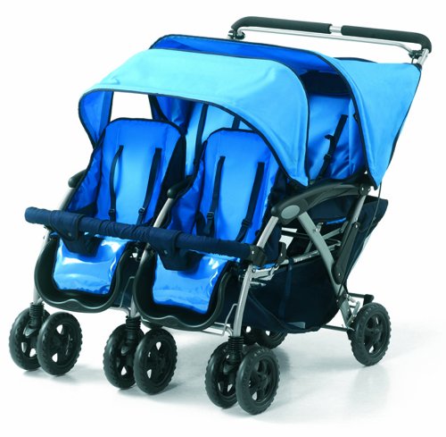4 child stroller
