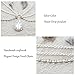 Simsly Head Chain Jewelry with Rhinestione Pendant Hair Headpiece for Women and Girls FV-063