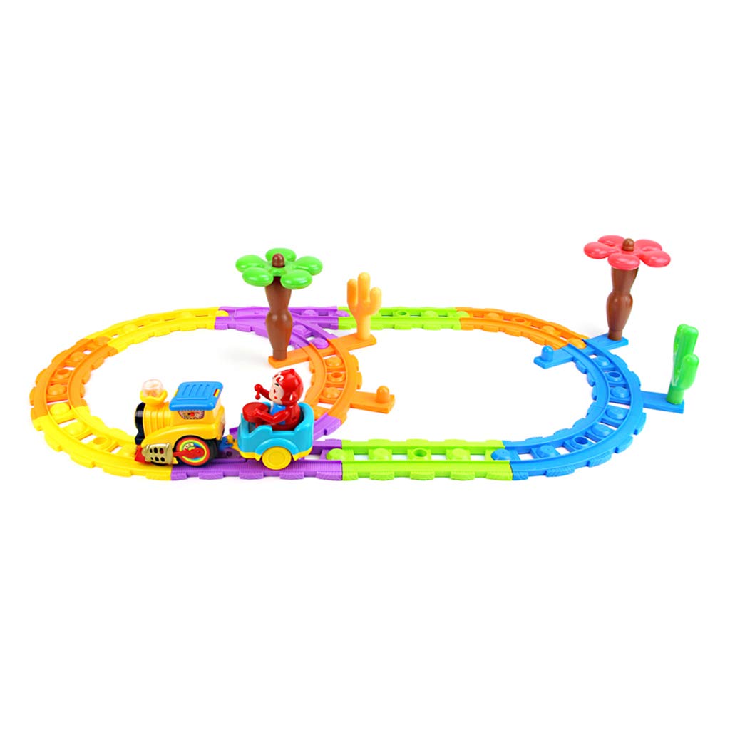  Lingling Track Cartoon Train Set Track Boys And