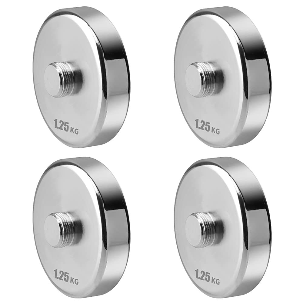 4 Pieces 1.25kg Weight Plates for 7.5kg Steel Dumbbells (4×1.25kg) — image 1