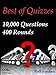 Best of Quizzes 10,000 Q&A 400 Rounds