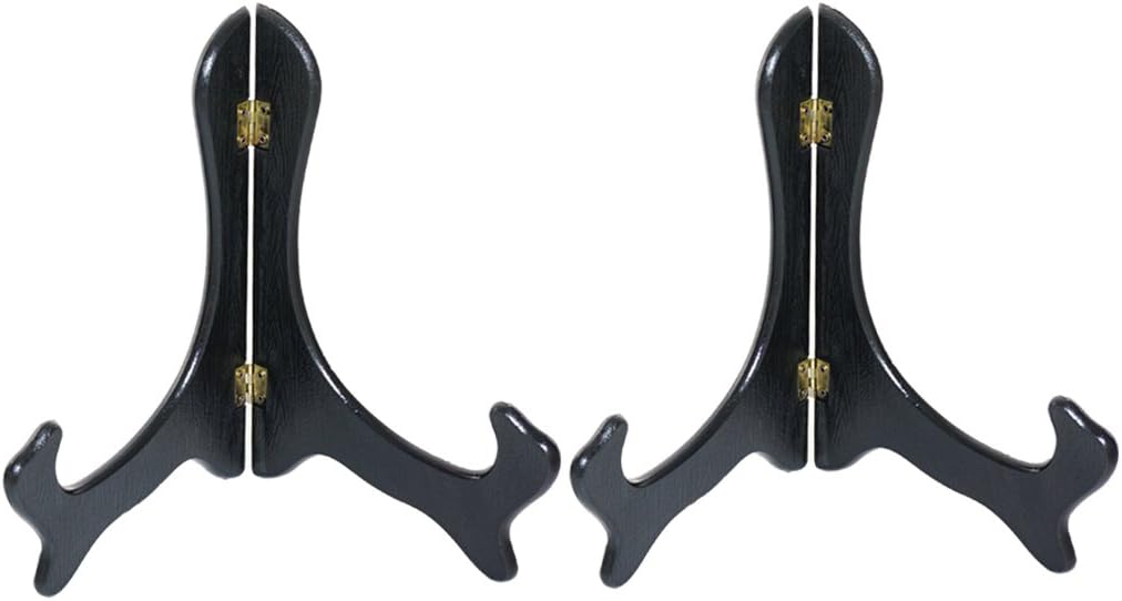 Artliving Black 8 Inch Wood-Like Easels 