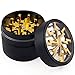 Chromium Crusher 2.0 Inch 4 Piece Tobacco Spice Herb Grinder -Gold