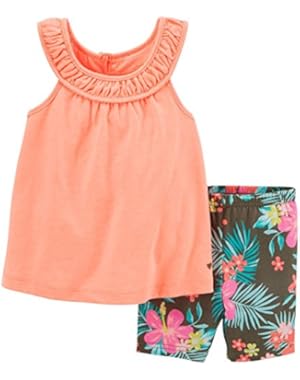 Baby Girls' 2 Piece Short Set (Baby) Peach