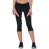 Santic Women's Bike Pants 4D Padded Cycling Capris Shorts 3/4 Biking Tights Bicycle Capris