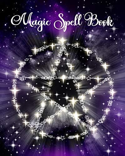 Magic Spell Book: 101 Blank Shadows Spells Records Journal size 8x10 Inches 106 Pages: Volume 1 (blank grimoire book)
