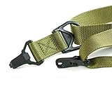 MUDCAT OUTDOORS Tactical Carrying Strap Improved MS3 Design, Quick Action Adjustment For Rifles Systems (OD Green)