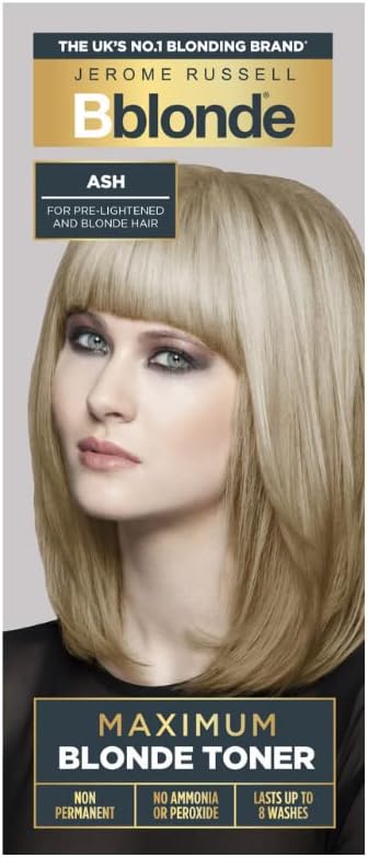 Jerome Russell Bblonde Ash Maximum Blonde Toner 75ml No Ammonia or Peroxide