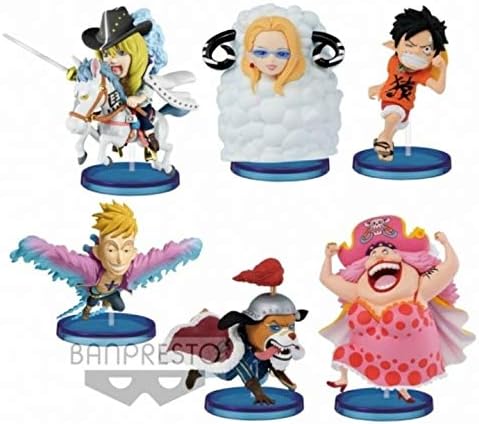 Amazon Co Jp 新品 ワンピース コレクタブル ワーコレ Wcf ワールドコレクタブルフィギュア 十二支 Vol 2 全6種 ルフィ マルコ ビッグ マム ホビー 通販