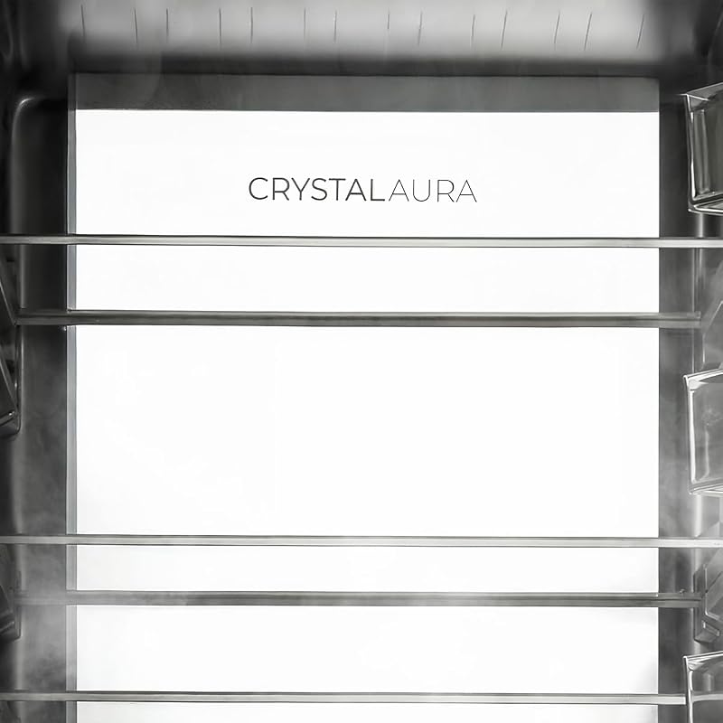 Frigorifero Combinato Total No Frost 405 L Bolero CoolMarket Combi 405WL Elite Inox D. Altezza 200 cm, Larghezza 60 cm, MetalFlex Cooling, Fresh Flex, Interno Elite Grey, Inox
