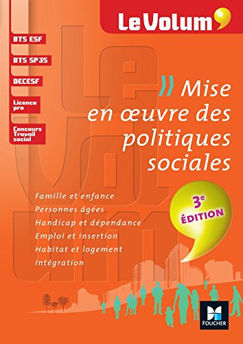 Mise en oeuvre des politiques sociales