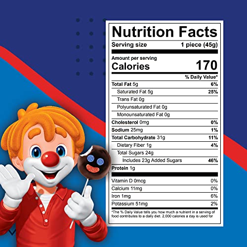 RICOLINO Paleta Payaso Marshmallow Lollipop Box of 10 count Pricepulse