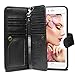 Vofolen Case for iPhone 7 Plus Case Wallet Card Holder Sliding Cover ID Slot Hidden Pocket Dual Layer Protective Hard Shell Soft TPU Rugged Bumper Armor Tough casing for iPhone 7 Plus 8 Plus