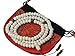 Yak Bone Mala 108 Beads with Tiger Eye Spacers