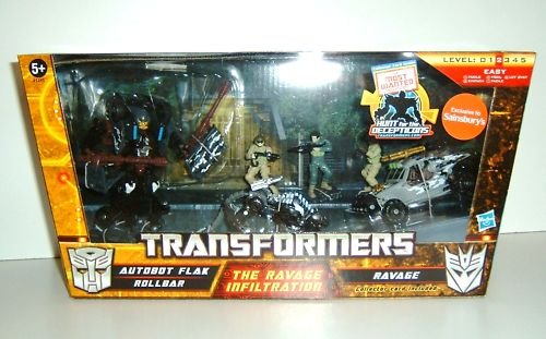 Transformers Hunt for the Decepticons - Exclusive Box Set - THE RAVAGE INFILTRATION
