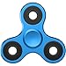 The Anti-Anxiety 360 Spinner Helps Focusing Fidget Toy [3D Figit] Tri-Spinner EDC Focus Toy for Kids & Adults - Best Stress Reducer Relieves ADHD Anxiety Boredom Metal Bearing (Blue)