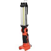 2000LM LED Work Light for Black and Decker 20v Lithium Battery, 25W Flashlight for Camping, Car Repairing, Emergency and Job Site Lighting