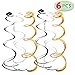 JOYIN Graduation Hanging Decorations Class of 2024, Graduation Party Streamers Swirls String Banner, Graduation Decorations Kit for Congrats Grad Indoor Outdoor Party Supplies