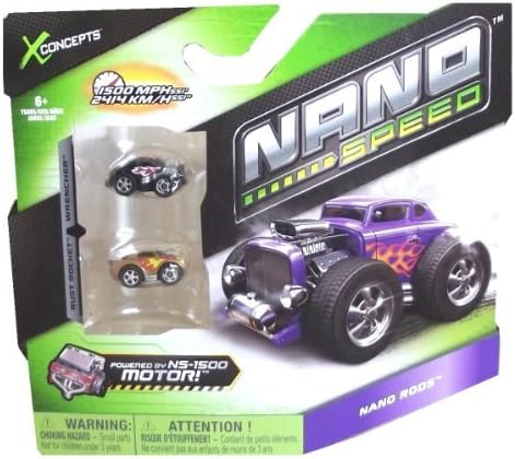 Nano Speed Nano Rods Cars 2 Pack