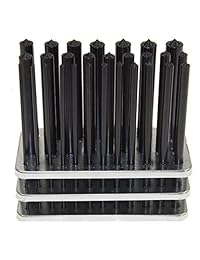 Anytime Tools - Juego de 28 unidades de herramientas de transferencia de golpe 3 32 pulgadas - 1 2 pulgadas. Todos de acero