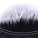 MAANG 3PCS/Set Rose Gold Fish Scale Makeup Brush Fishtail Bottom Brush Powder Blush Makeup Cosmetic Brush (Black)