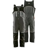 RefrigiWear Insulated Bib Overalls for Men, Wind-Resistant, Rated to -40&deg;F | Freezer Workwear, Water-Resistant Shell, Moves with You at Knees &amp; Sides, Abrasion-Resistant Knee-To-Ankle, 7-Pocket Storage