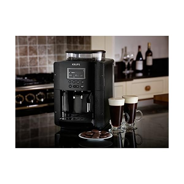 Krups EA8150 Kaffeevollautomat Essential Espresso | 1450 Watt | 1,7 Liter Wassertank | 15 bar | LCD-Display | 3… – Bild 3