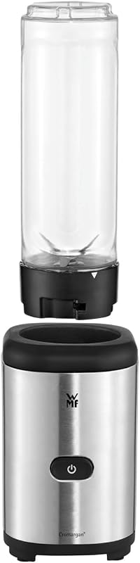 Kult X Mix & Go Mini Smoothie Maker, Standmixer, Blender elektrisch, Shake Mixer 300 Watt Leistung, Tritan-Kunststoff Flasche 600ml, auslaufsicherer Schraubdeckel, rutschfeste Füße, Silber/Schwarz — Foto 7 von 8