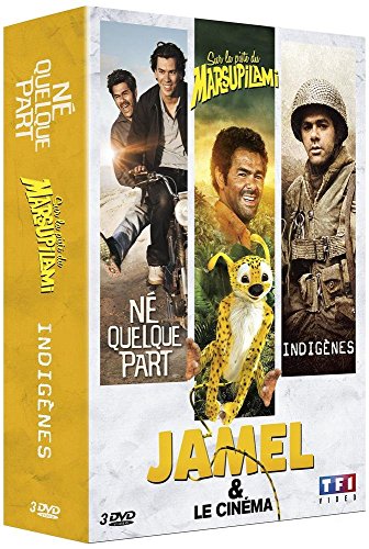 Jamel & le cinéma : Né quelque part + Sur la piste du Marsupilami + Indigènes - Pack