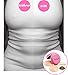 MySassyGal Silicone Petal Cover Ups,Thin, Reusable, Self-Adhesive Pasties (Nude)