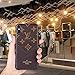 Drinklover Cover Compatible iPhone Xs Max Wallet Case with Card Holder, Practical Card Holder, PU Leather Elegant Luxury Monogram Pattern Classic Style