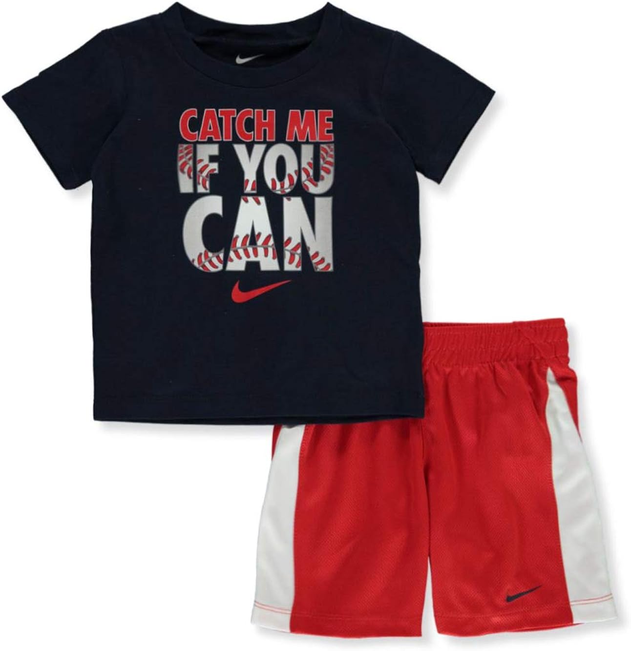 Nike Baby Boys' 2Piece Shorts Set Outfit University red