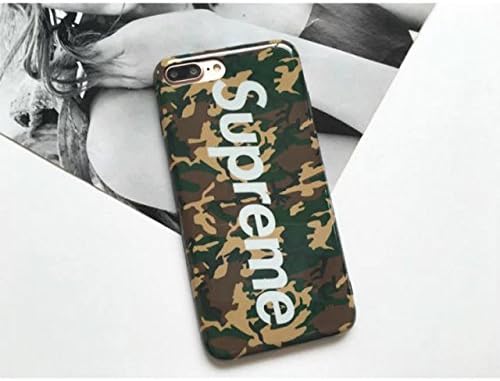 iPhone 6/6s PLUS 5.5" Case, Slim Supreme Logo Protective Premium Soft TPU Grippy Case for Apple iPhone 6 PLUS and iPhone 6s PLUS (Camo)