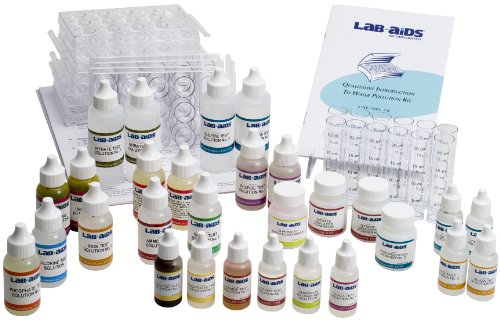 Lab-aids qualitative introduction to water pollution kit 19