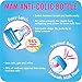 MAM Easy Start Anti Colic Baby Bottle, Easy Switch Between Breast and Bottle, Reduces Air Bubbles and Colic, 1 Pack, Newborn, Boy