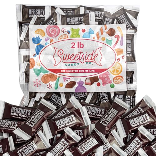 Hershey’s Zero Sugar Milk Chocolate Miniature Bars Candy Individually