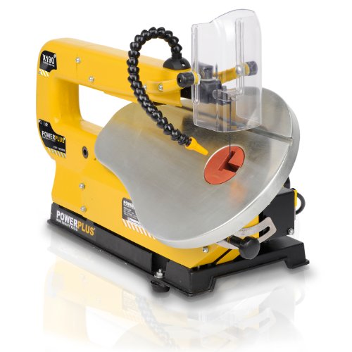 Powerplus 410mm, 85 Watt Craft Scroll Saw 240v Fitted with Dust Blower and Tilting Table for
