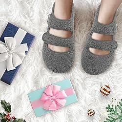 LeIsfIt House Slippers for Women Men Wide Diabetic