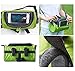 Nice Pies Waterproof Bicycle Handlebar Bag, Cylindrical Portable Phone Touch Screen Bike Front Bag with Transparent Pouch and Adjustable Strap High-Capacity Cycling Front Packthumb 2