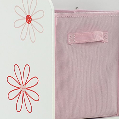 18 Inch Doll Storage Clothes Open Wardrobe Furniture Fits 18" American Girl Dolls - Includes Hangers for Doll Clothes & Dresses