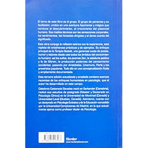 Grupos de encuentro en terapia Gestalt. De la silla vacia al circulo gestaltico (Spanish Edition)