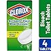 Clorox Automatic Toilet Bowl Cleaner Tablets with Bleach - 3.5 Ounces Each, 4 Count primary