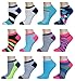 Top Step Women's No Show Athletic Socks - 12 Pack