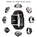XUANTAI Apple Watch Band 42mm S/M Paracord iWatch Strap Replacement Bands for Apple Watch Series 4 3 2 1(Black 42mm S/M)