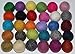 100% Wool 20mm Felt Balls | 0.8inch Pom Poms | Pure Wool Beads | Mixed Color | Felt Ball DIY (100 Felt Balls)