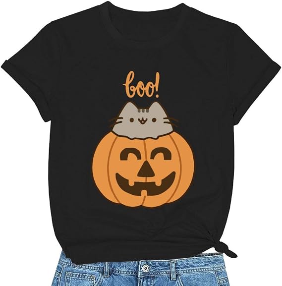 cute pumpkin shirts for women